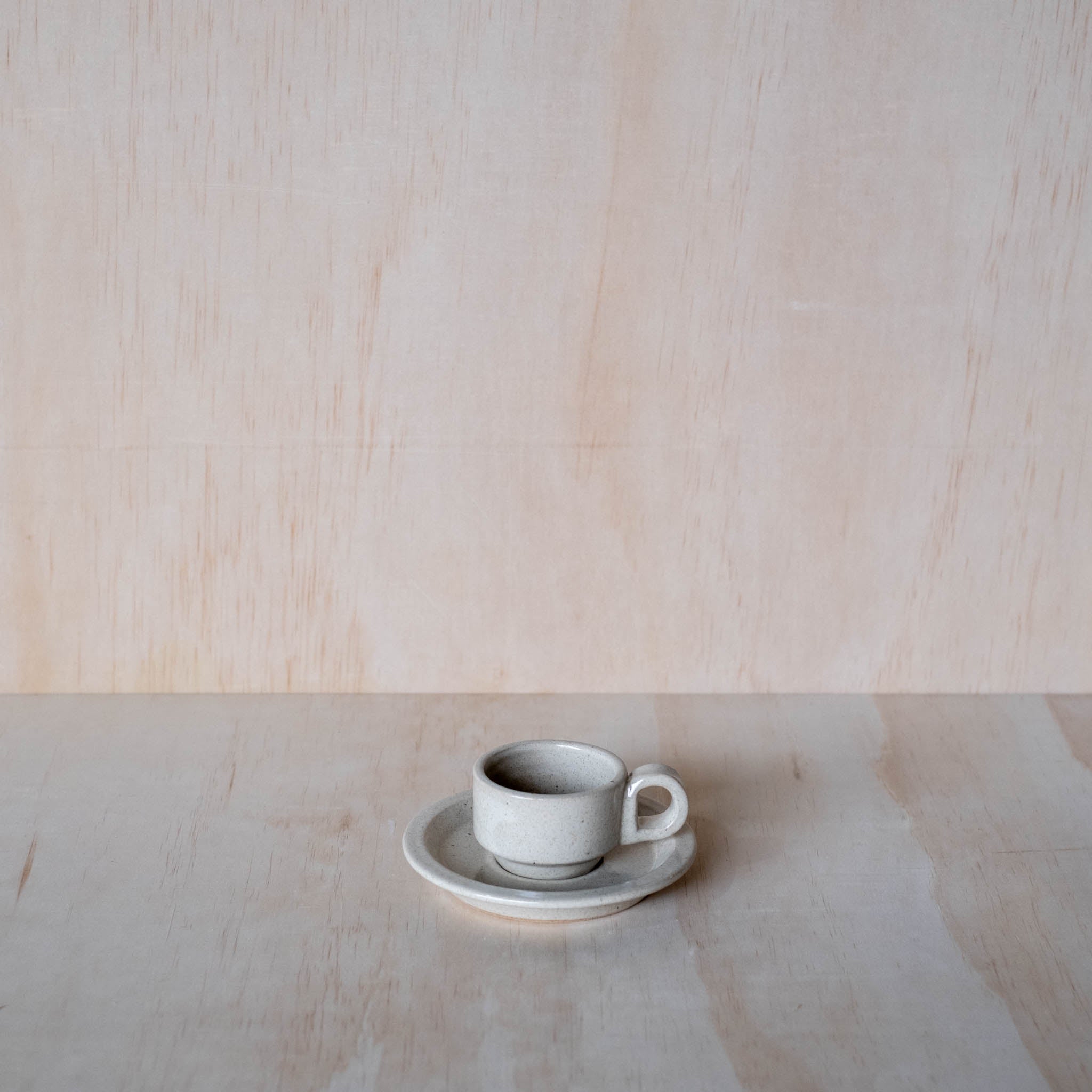 Espresso Saucer, Beige