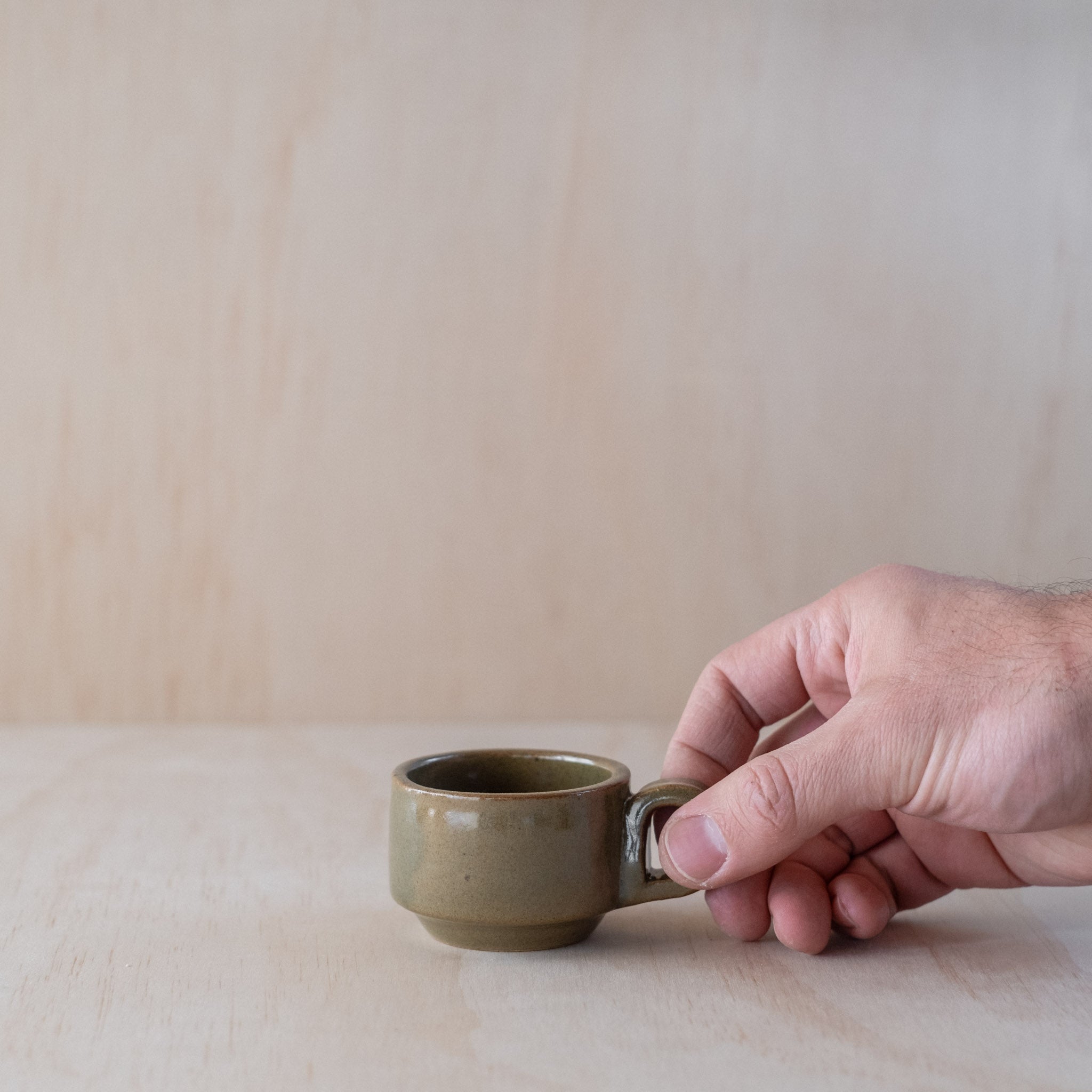 Stacking Espresso Cup, Green