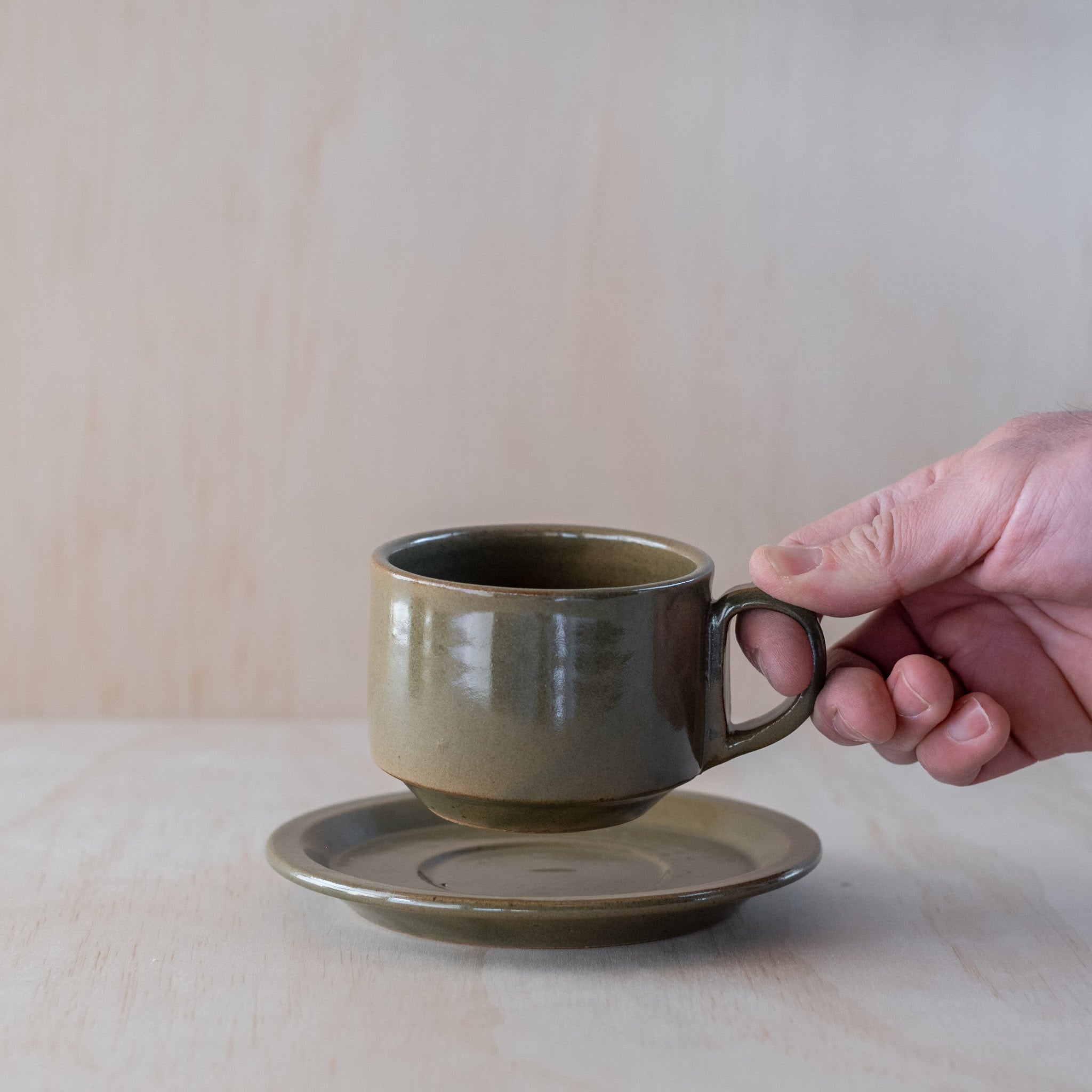 Large Saucer, Green