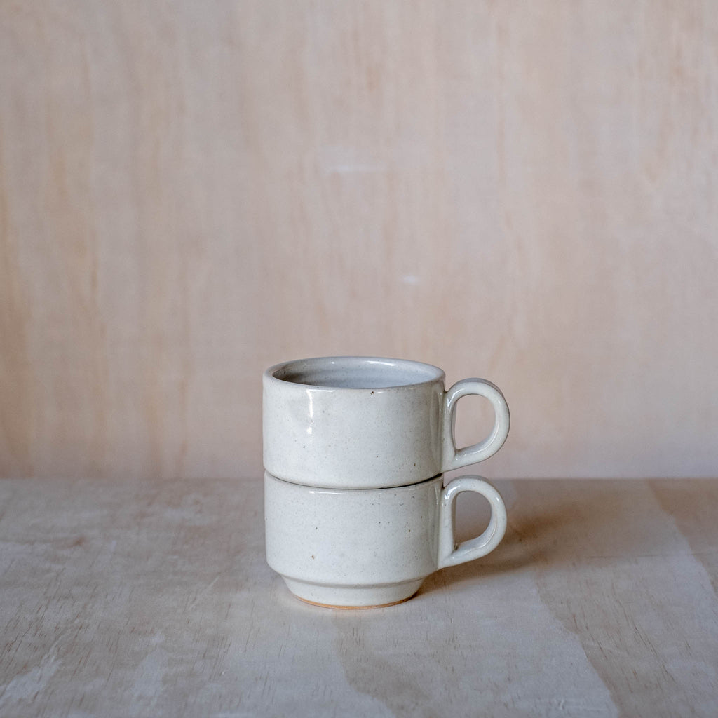 Large Stacking Mug, Beige – Richard Beauchamp Studio