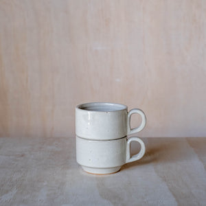 Large Stacking Mug, Beige