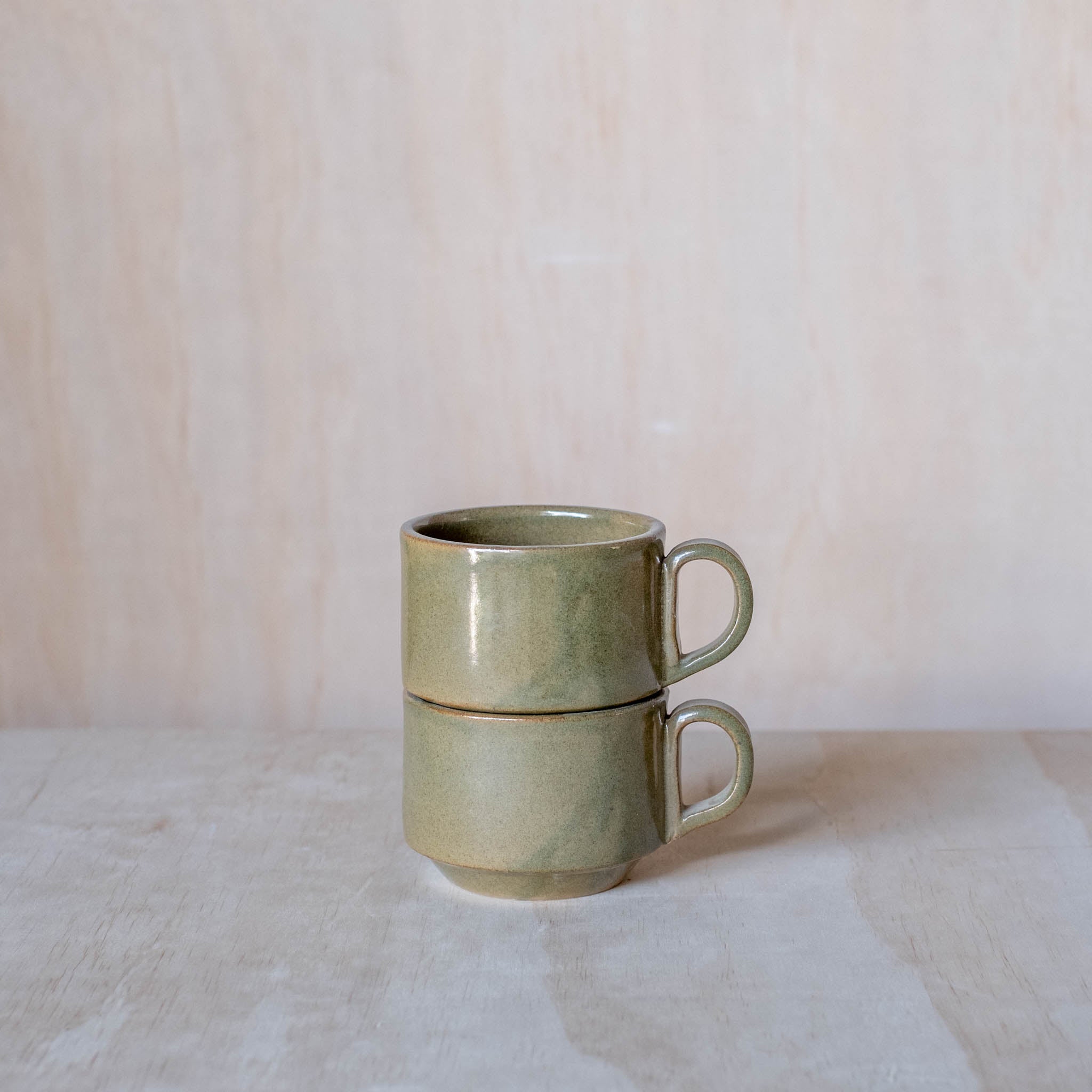 Large Stacking Mug, Green