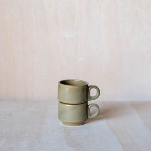 Small Stacking Mug, Green