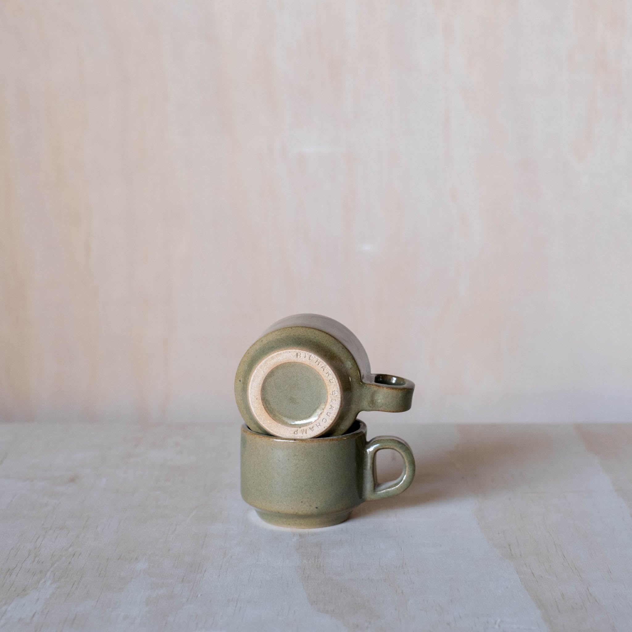 Small Stacking Mug, Green