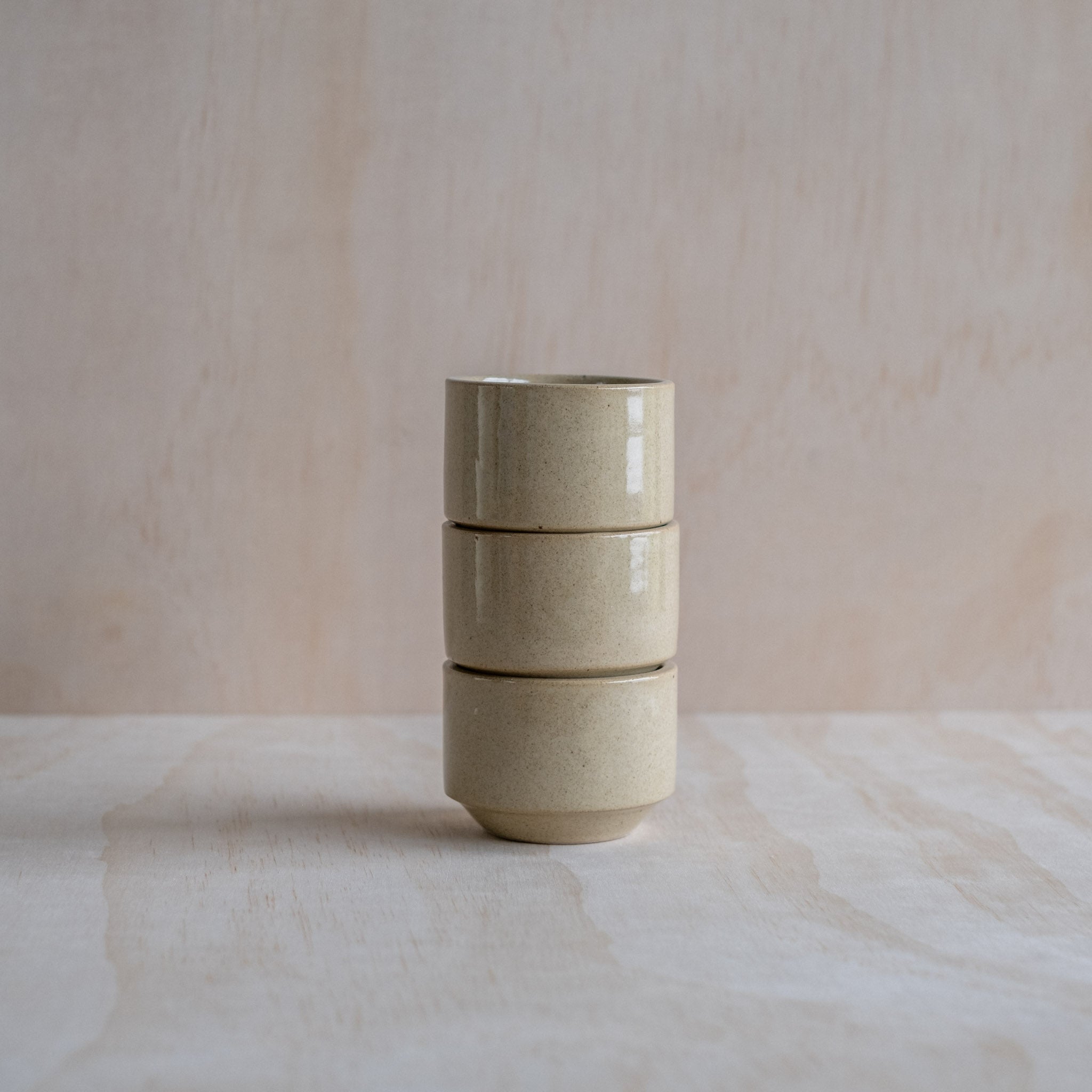 Short Stacking Tumbler, Sand