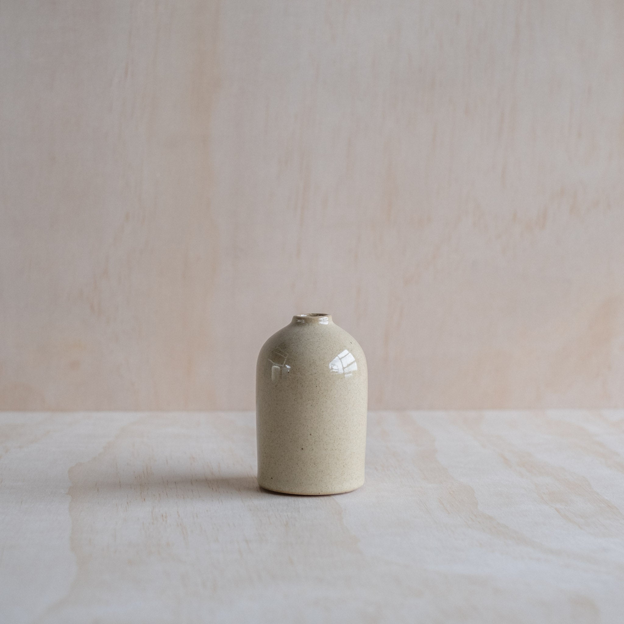 Small Bottle Vase, Sand
